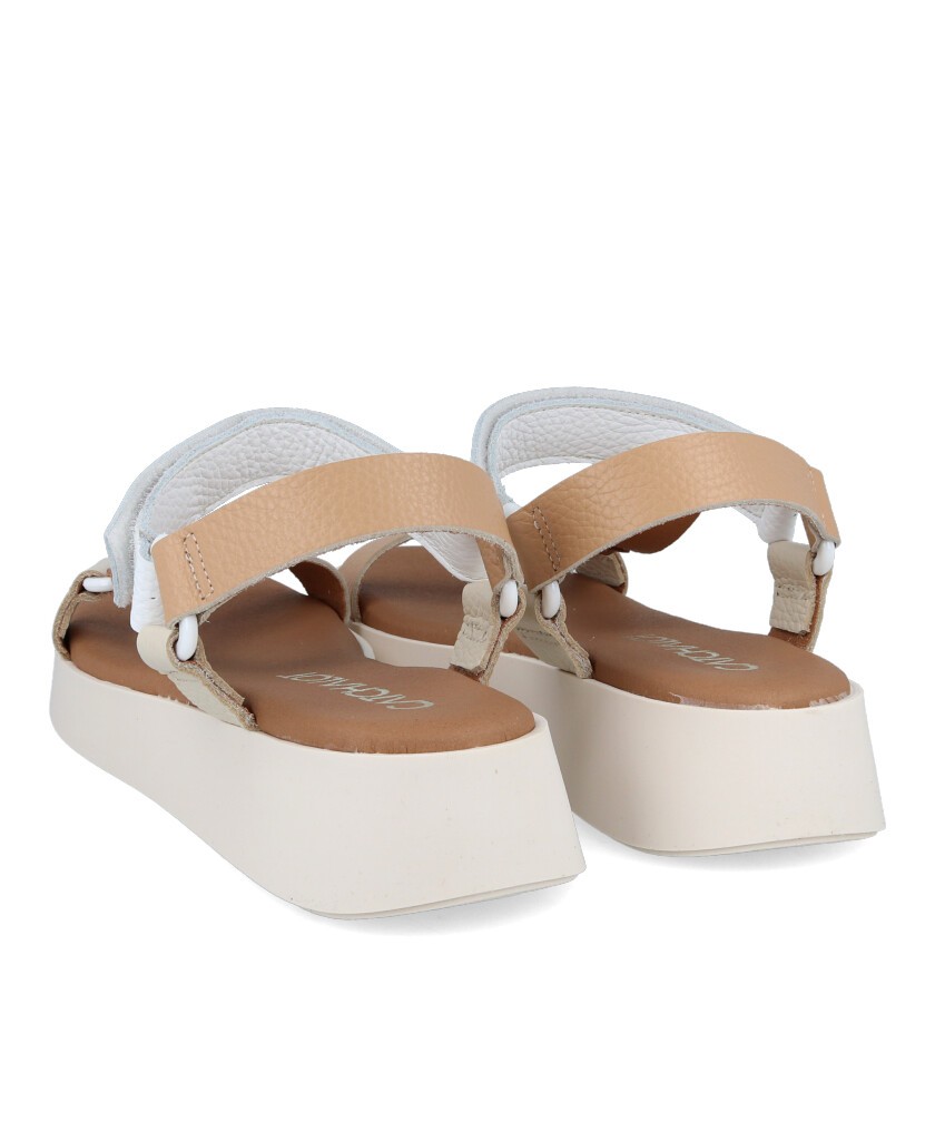White leather sandals Catchalot 5645