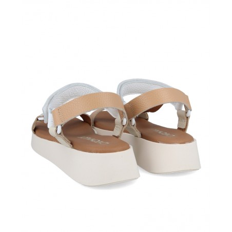 White leather sandals Catchalot 5645