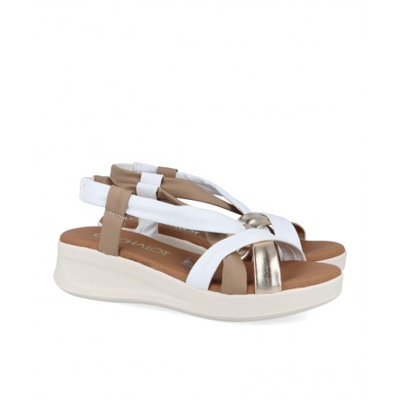 White leather sandals Catchalot 5645