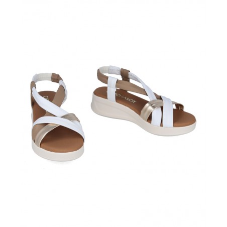 White leather sandals Catchalot 5645