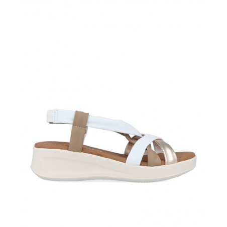 White leather sandals Catchalot 5645