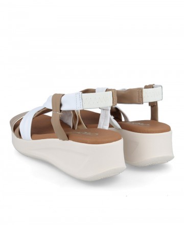 White leather sandals Catchalot 5645