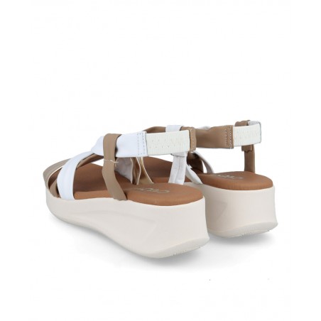 White leather sandals Catchalot 5645