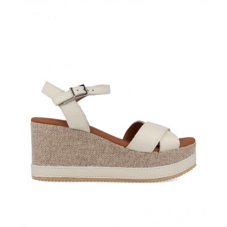 Catchalot 5736 high wedge sandals