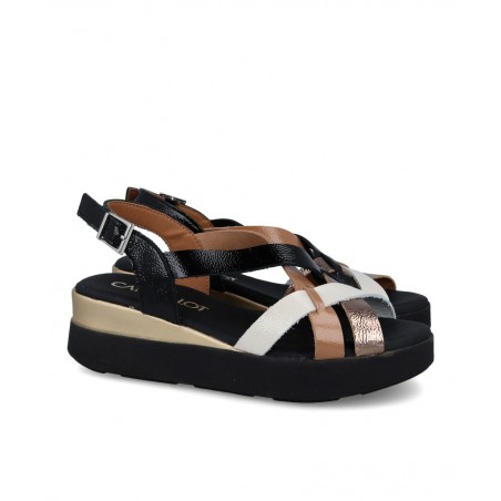 Catchalot 5670 wedge sandals with straps