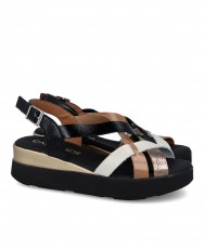 Sandalias de cuña con tiras Catchalot 5670 Sandalias de cuña con tiras Catchalot 5670