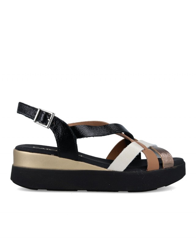 Sandalias de cuña con tiras Catchalot 5670 Sandalias de cuña con tiras Catchalot 5670