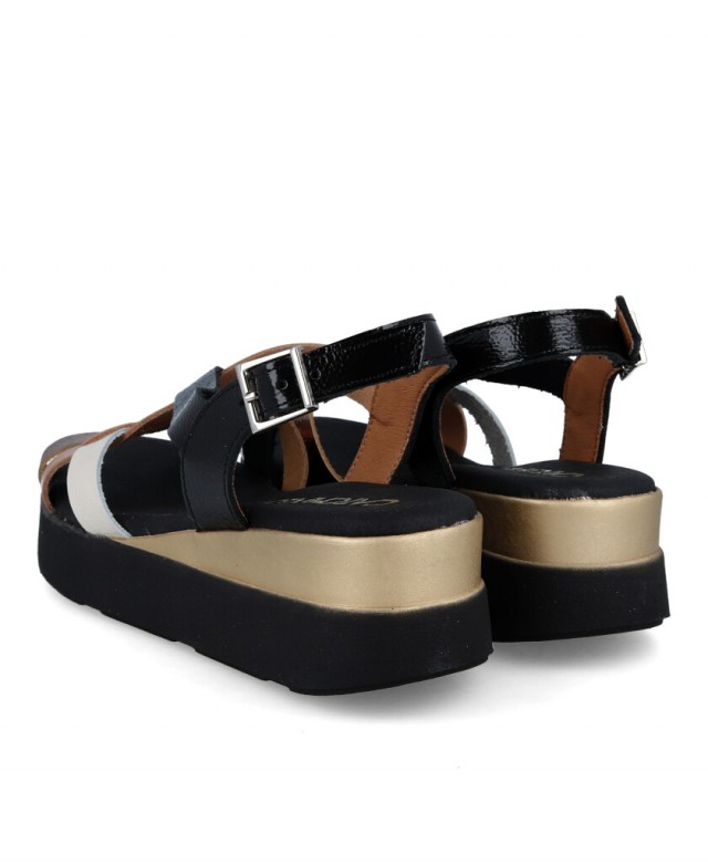 Sandalias de cuña con tiras Catchalot 5670 Sandalias de cuña con tiras Catchalot 5670