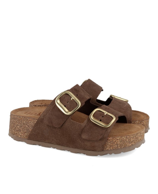 Sandals with adjustable buckles Yokono Wiwi 003