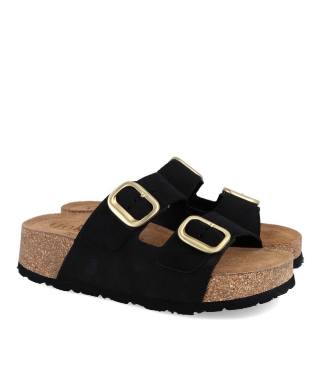 Sandalias de piel de serraje Yokono Wiwi 003