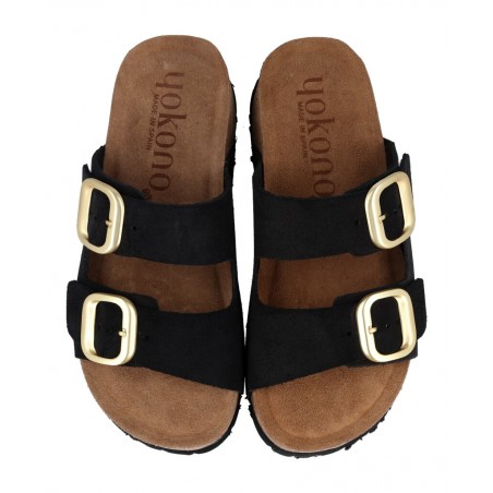 Sandalias de piel de serraje Yokono Wiwi 003