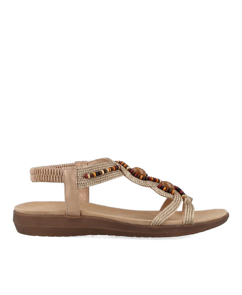 Sandalias con abalorios Amarpies AKO28553