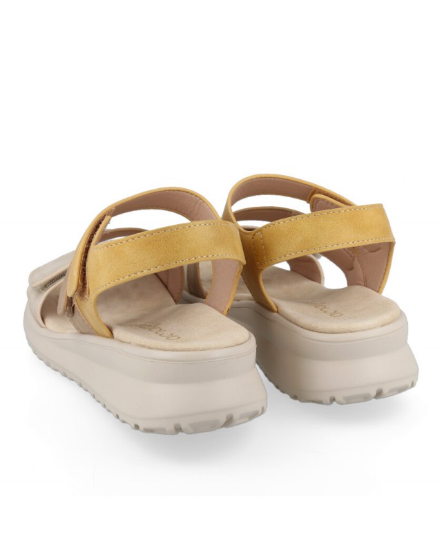 Sandalias con tiras de velcro Amarpies ABZ28637