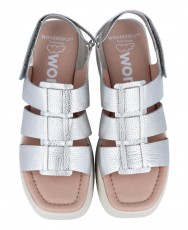 Wonders D9724 metallic sandals
